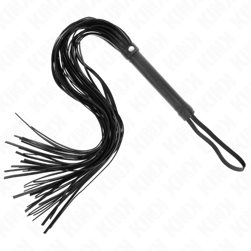 KINK - CHICOTE DE PVC MACIO PRETO 70 CM - Image 2