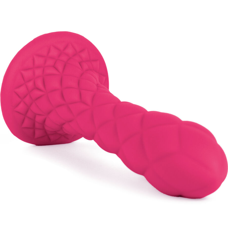 SILEXD - DREAMY DILDO FANTASY SILICONE LÍQUIDO TERMORATIVO FÚCSIA 18,5 CM - Image 3