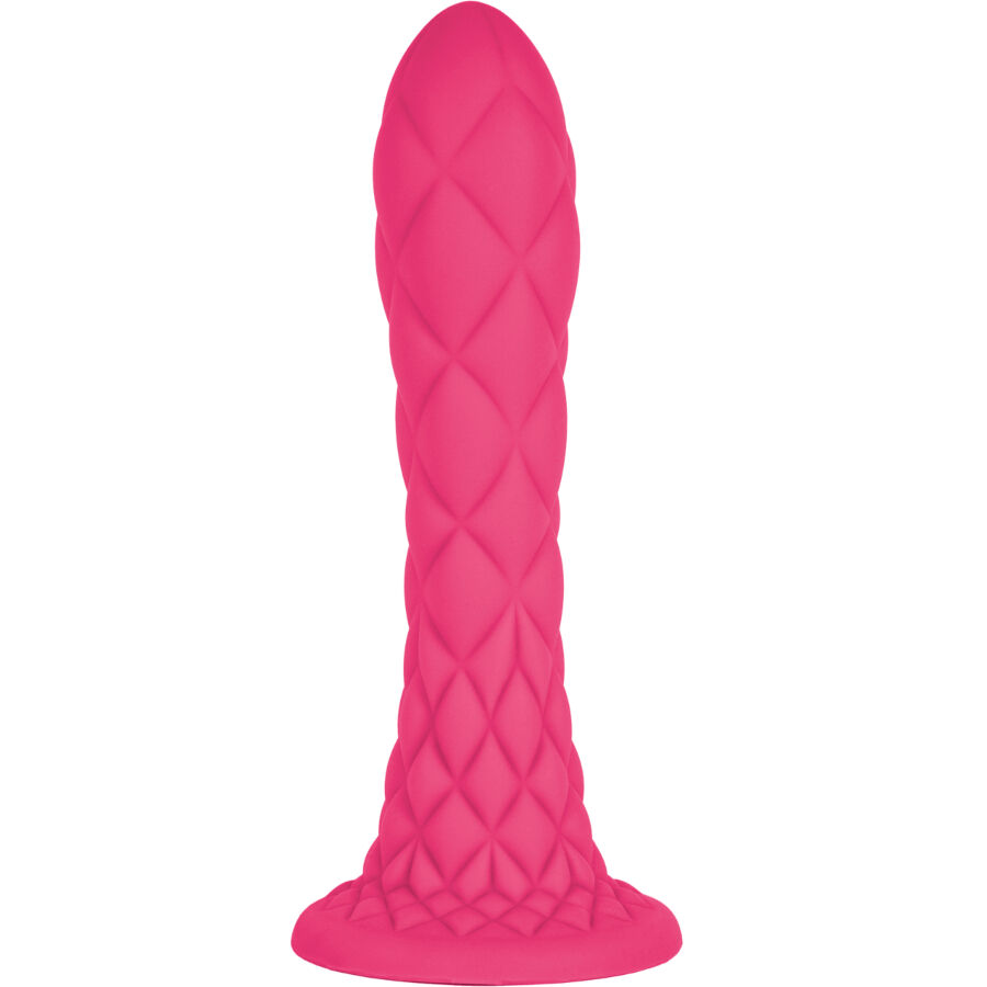 SILEXD - DREAMY DILDO FANTASY SILICONE LÍQUIDO TERMORATIVO FÚCSIA 18,5 CM - Image 2