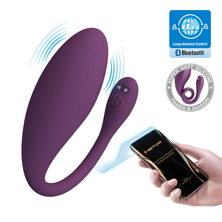 PRETTY LOVE - DORA VIBRADOR INVISÍVEL COM APLICATIVO GRÁTIS