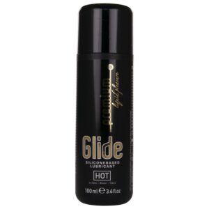 HOT - LUBRIFICANTE PREMIUM SILICONE GLIDE À BASE DE SILICONE 100 ML