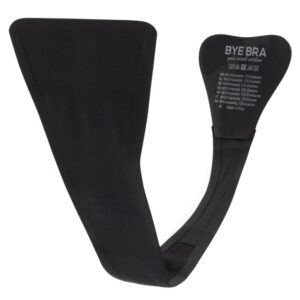 BYE-BRA - TANGA ADHESIVO NEGRO TALLA ÚNICA