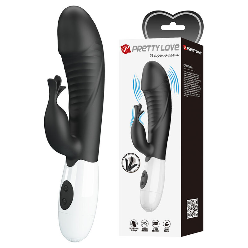 PRETTY LOVE - RASMUSSEN VIBRADOR COELHO COM 30 FUNÇÕES PRETO - Image 2