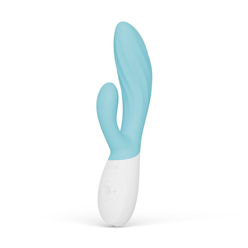 LELO - INA TWIST VIBRADOR DUPLO COELHO PARA PONTO G E CLITÓRIS AZUL - Image 2