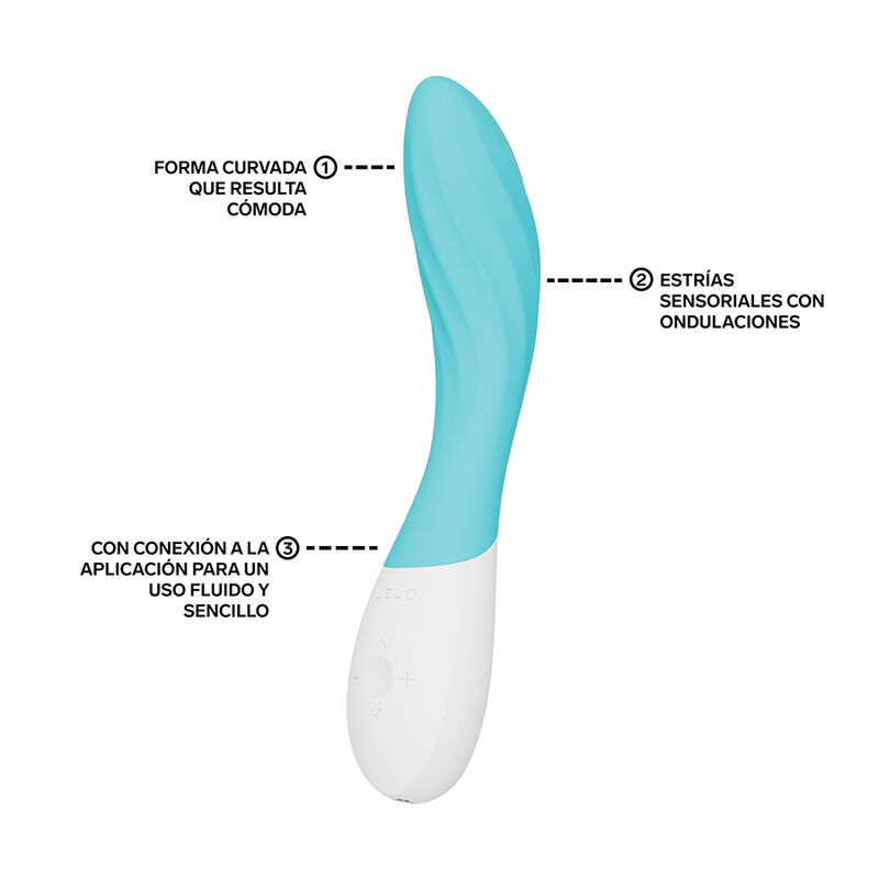 LELO - MONA TWIST VIBRADOR DE PONTO G RECARREGÁVEL COM CONTROLE POR APLICATIVO LAVANDA - Image 3