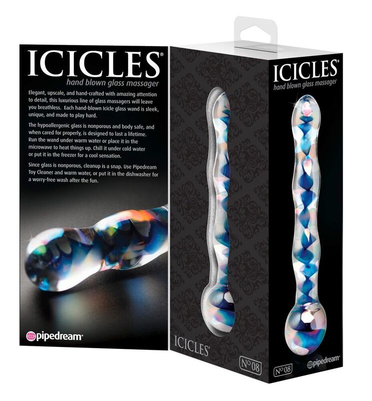 ICICLES - MASSAGEADOR DE VIDRO N. 8 - Image 3