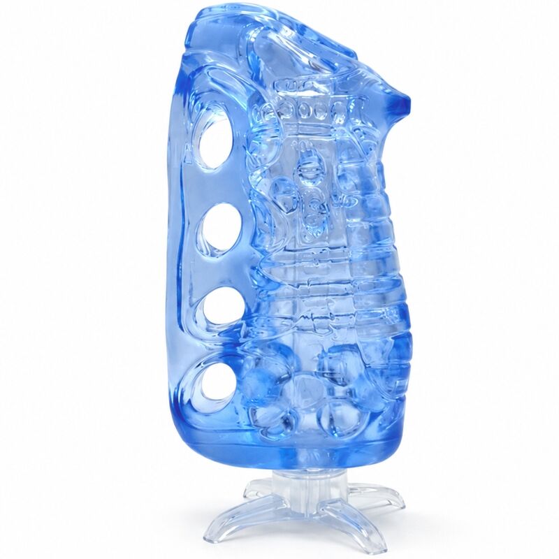 FLESHLIGHT – FLESHSKINS GRIP BLUE ICE MASTURBADOR MANUAL MASCULINO AZUL - Image 3