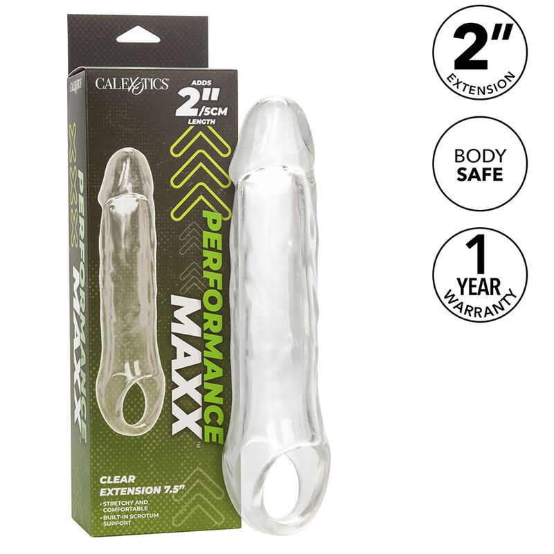 CALEXOTICS - PERFORMANCE MAXX CLEAR EXTENSION 7,5 TRANSPARENTE - Image 2