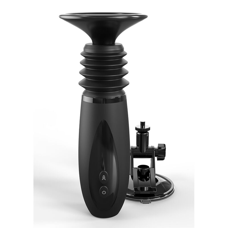 FETISH FANTASY SERIES - BODY DOCK THRUSTER DILDO CLAMP COM 7 MODOS DE EMPURRAR PRETO - Image 2