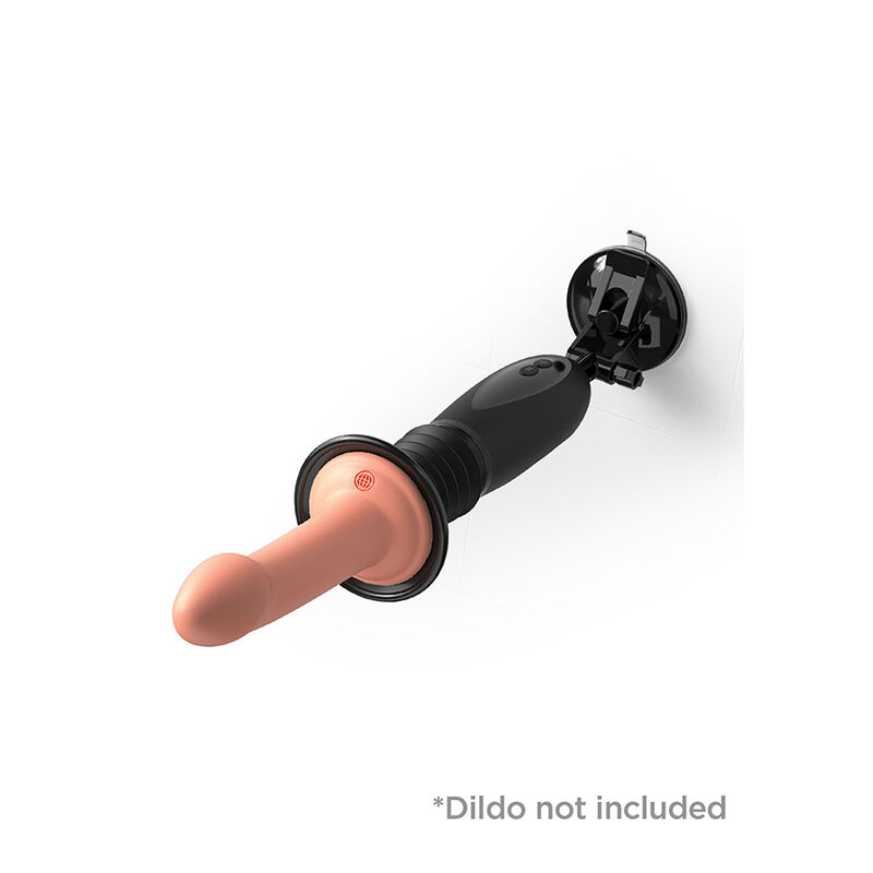 FETISH FANTASY SERIES - BODY DOCK THRUSTER DILDO CLAMP COM 7 MODOS DE EMPURRAR PRETO - Image 3
