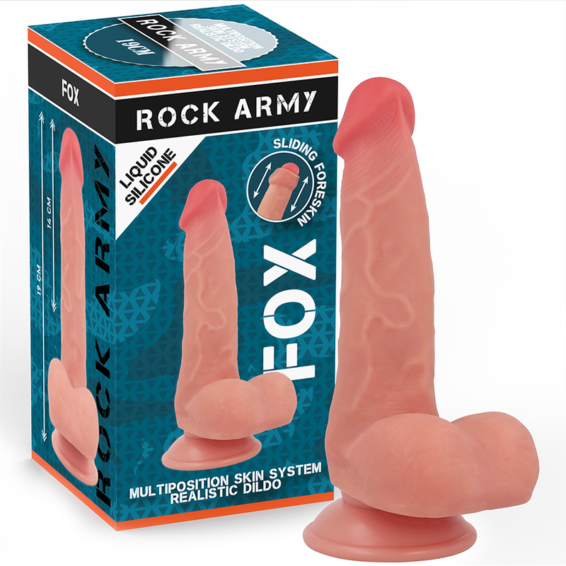 ROCKARMY - SILICONE LÍQUIDO FOX 19 CM -O- 3,2 CM - Image 2