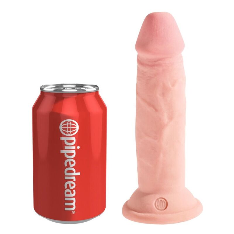 KING COCK - DILDO TRIPLA DENSIDADE 15 CM