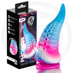 EPIC - PHORCYS DILDO COM TENTÁCULOS AZUIS TAMANHO GRANDE