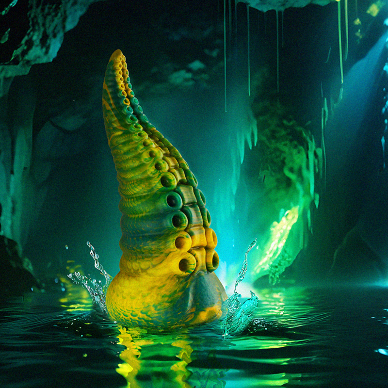 EPIC - DILDO COM TENTÁCULOS VERDES DE CETUS - TAMANHO GRANDE - Image 3