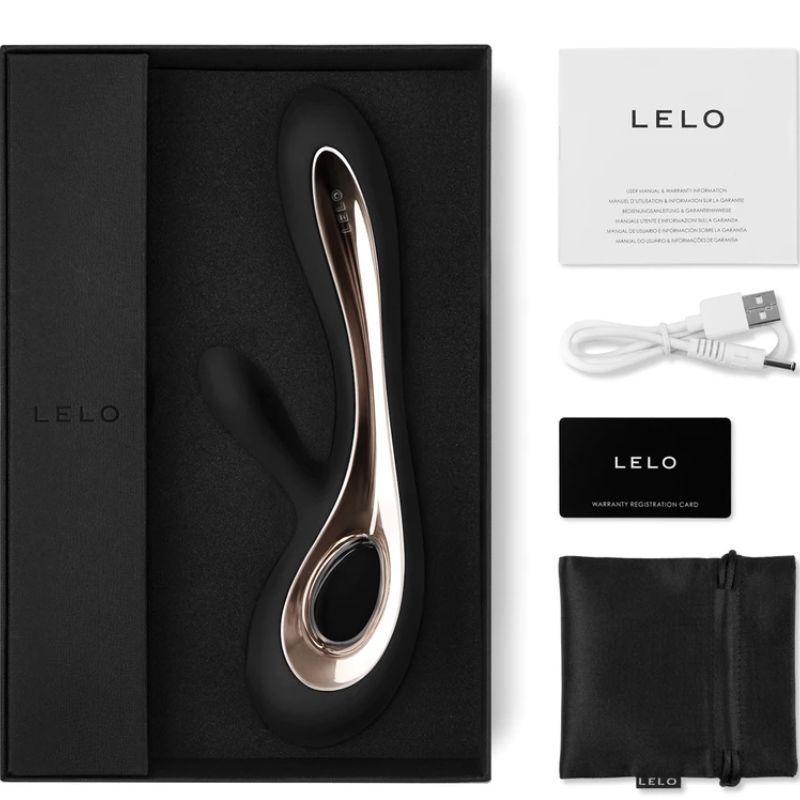 LELO - VIBRADOR SORAYA 2 COELHO PRETO - Image 2